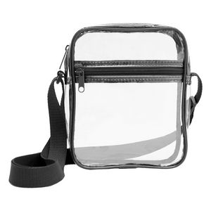 New Best Value Clear PVC Crossbody Shoulder Bag